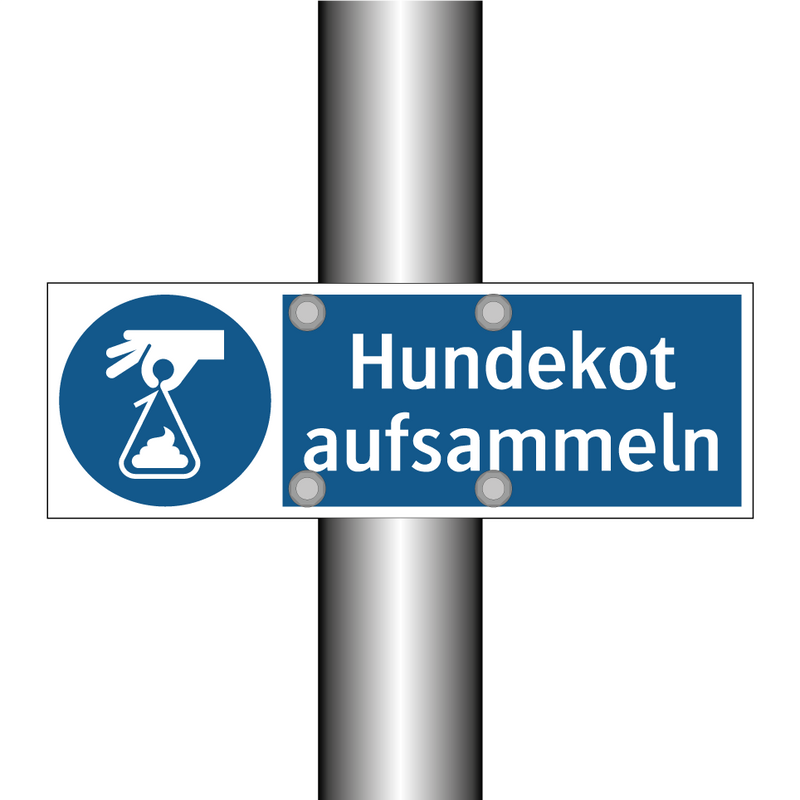 Hundekot aufsammeln
