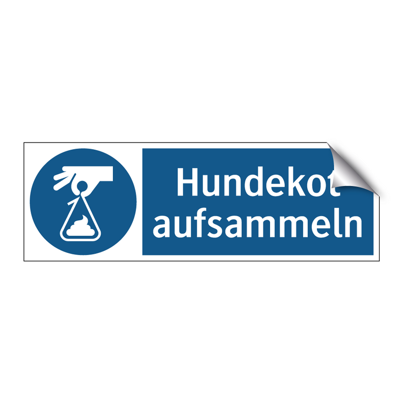 Hundekot aufsammeln