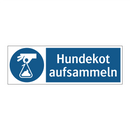 Hundekot aufsammeln