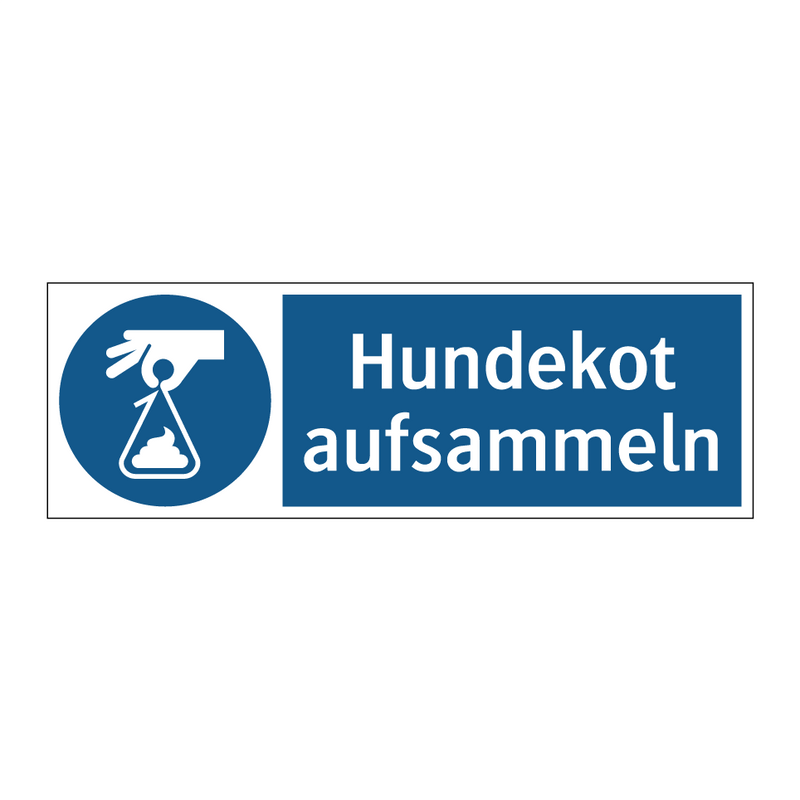 Hundekot aufsammeln