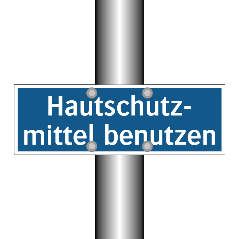 Hautschutz- mittel benutzen