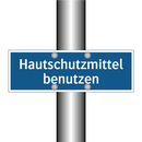 Hautschutzmittel benutzen
