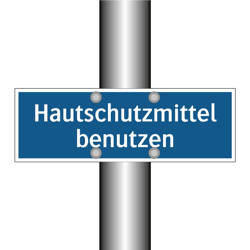 Hautschutzmittel benutzen