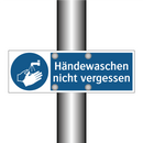 Händewaschen nicht vergessen