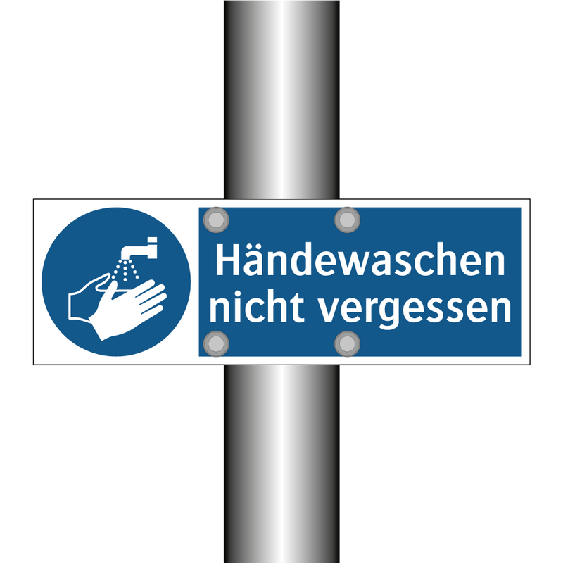 Händewaschen nicht vergessen