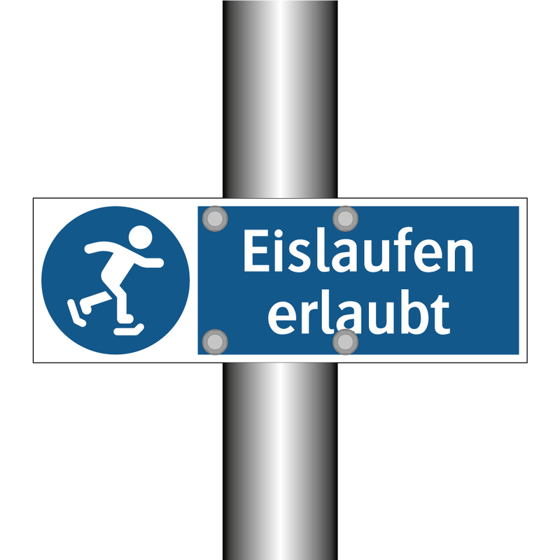 Eislaufen erlaubt