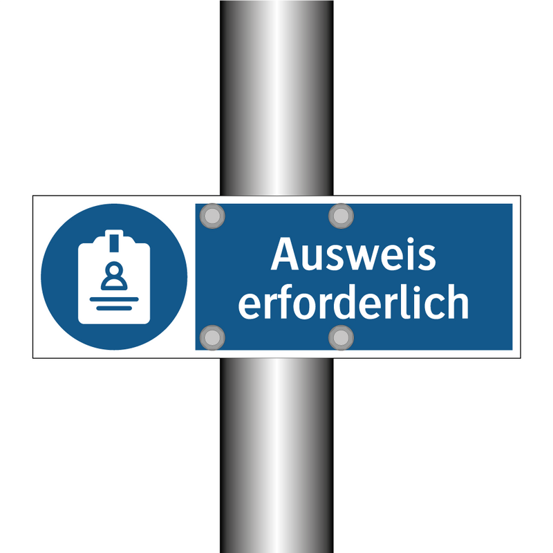 Ausweis erforderlich