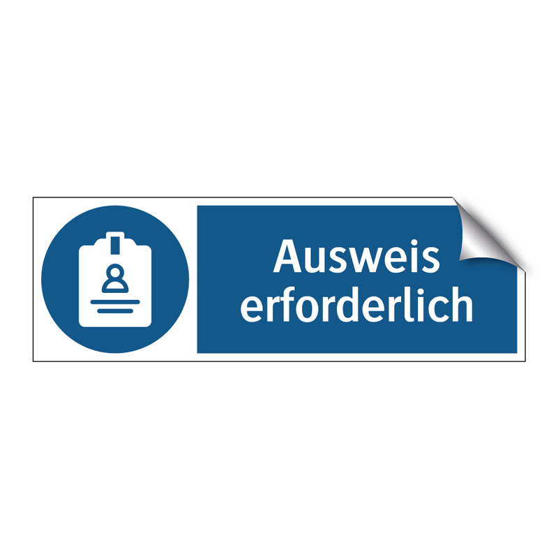 Ausweis erforderlich