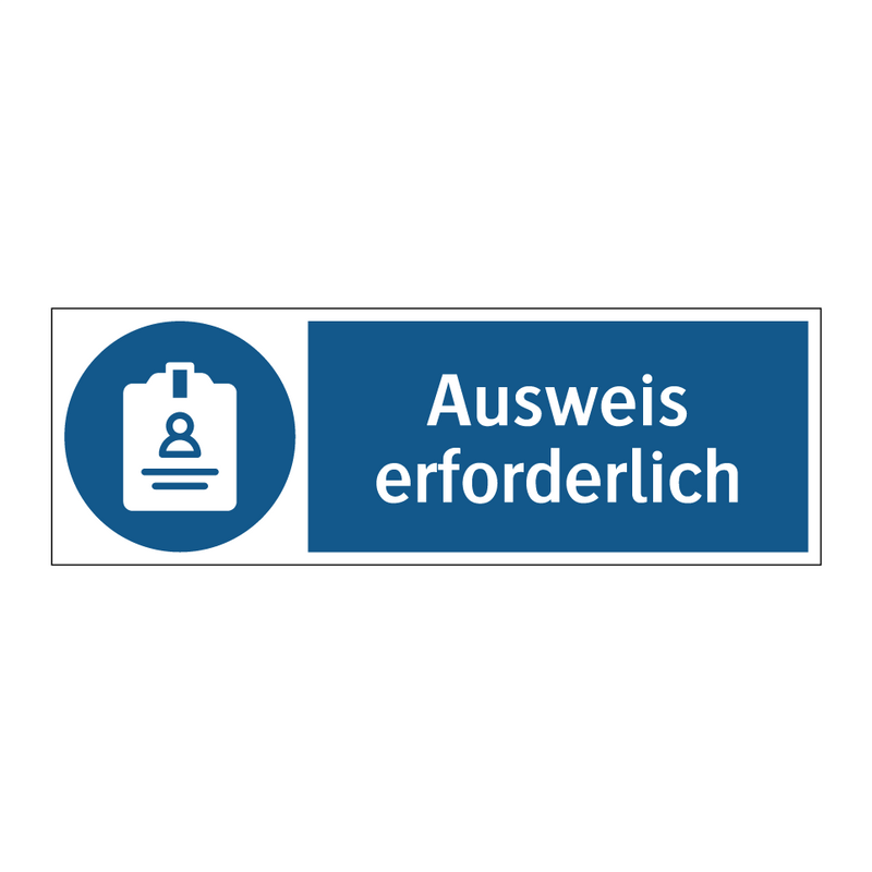 Ausweis erforderlich