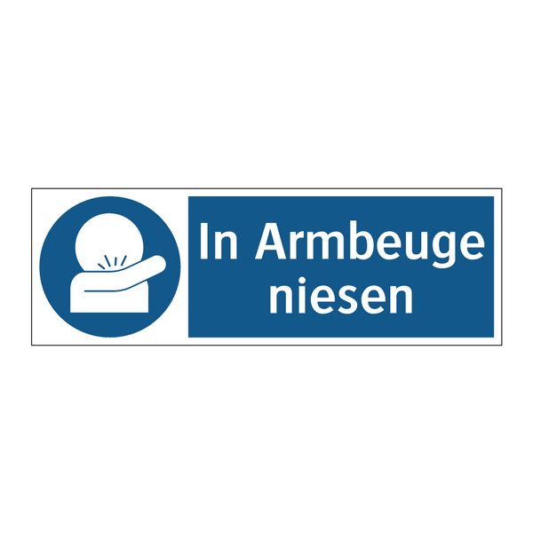 In Armbeuge niesen