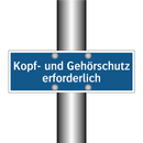 Kopf- und Gehörschutz erforderlich