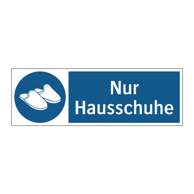 Nur Hausschuhe