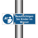 Beaufsichtigen Sie Kinder im Wasser