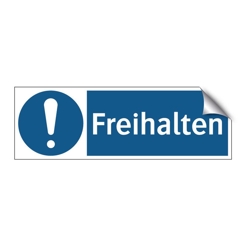 Freihalten
