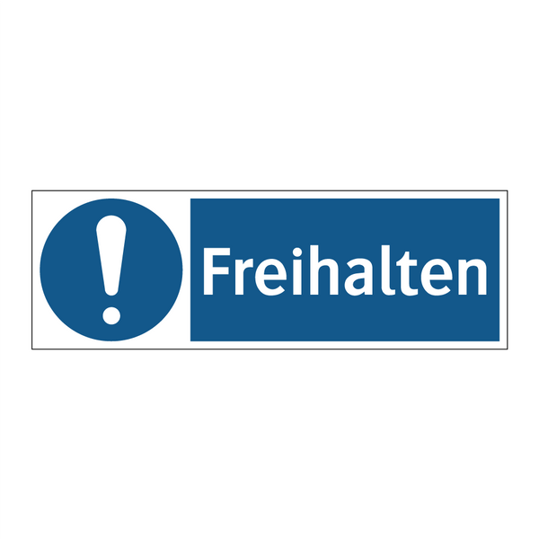 Freihalten