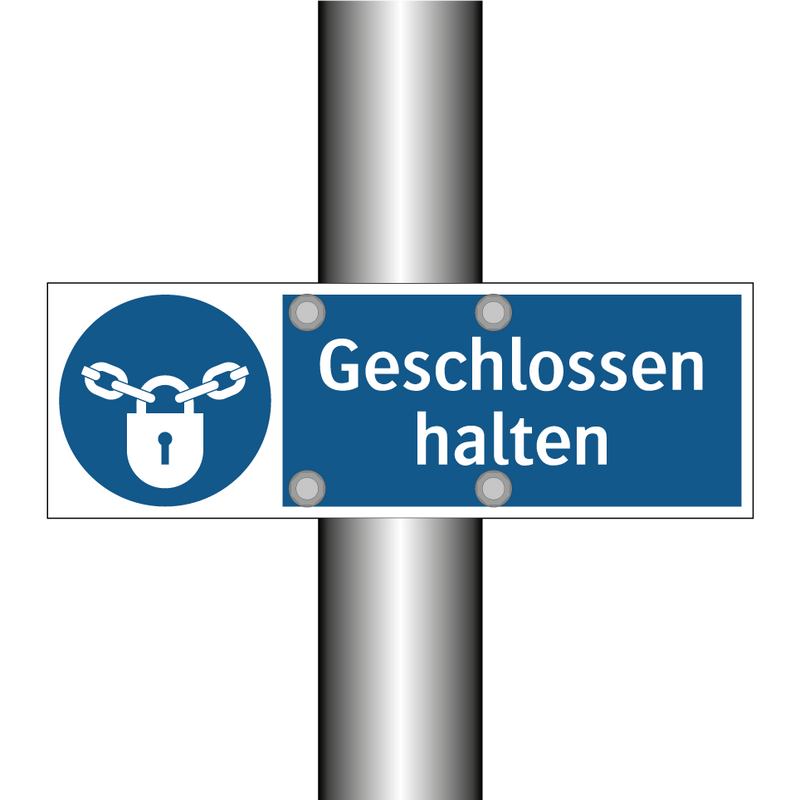 Geschlossen halten