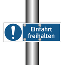 Einfahrt freihalten