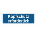 Kopfschutz erforderlich