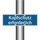 Kopfschutz erforderlich
