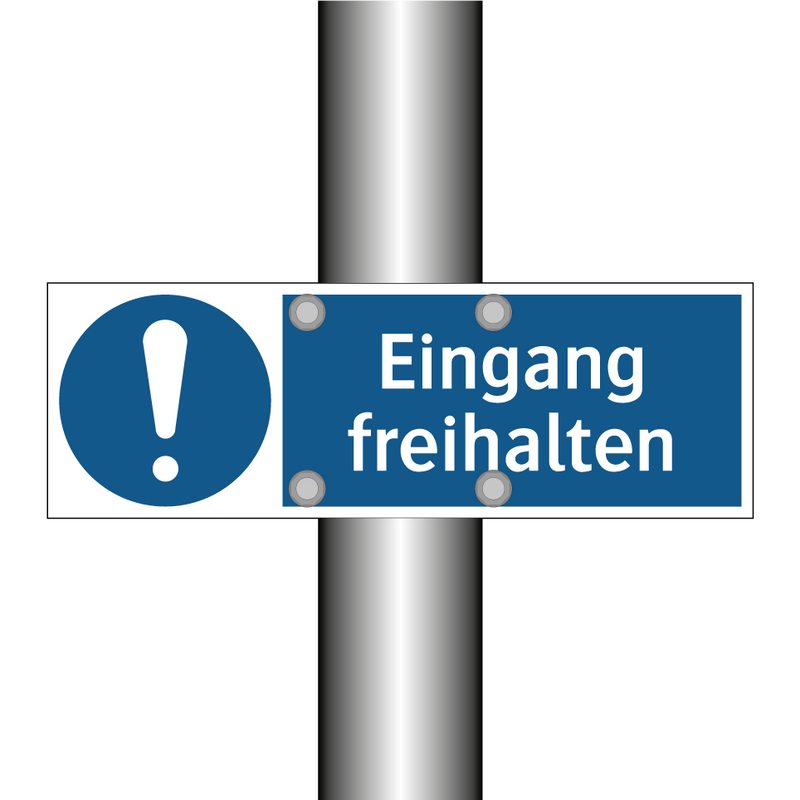 Eingang freihalten