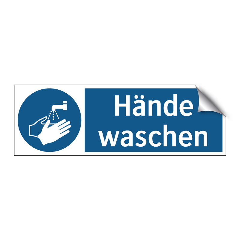 Hände waschen