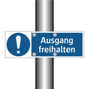 Ausgang freihalten