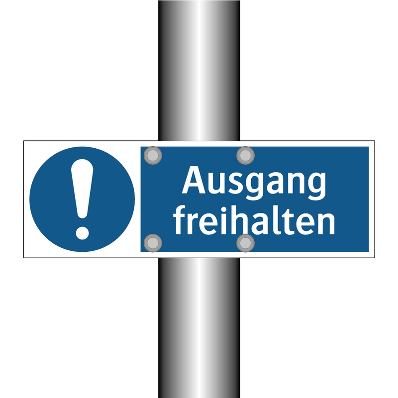 Ausgang freihalten