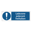 Ladezone jederzeit freihalten