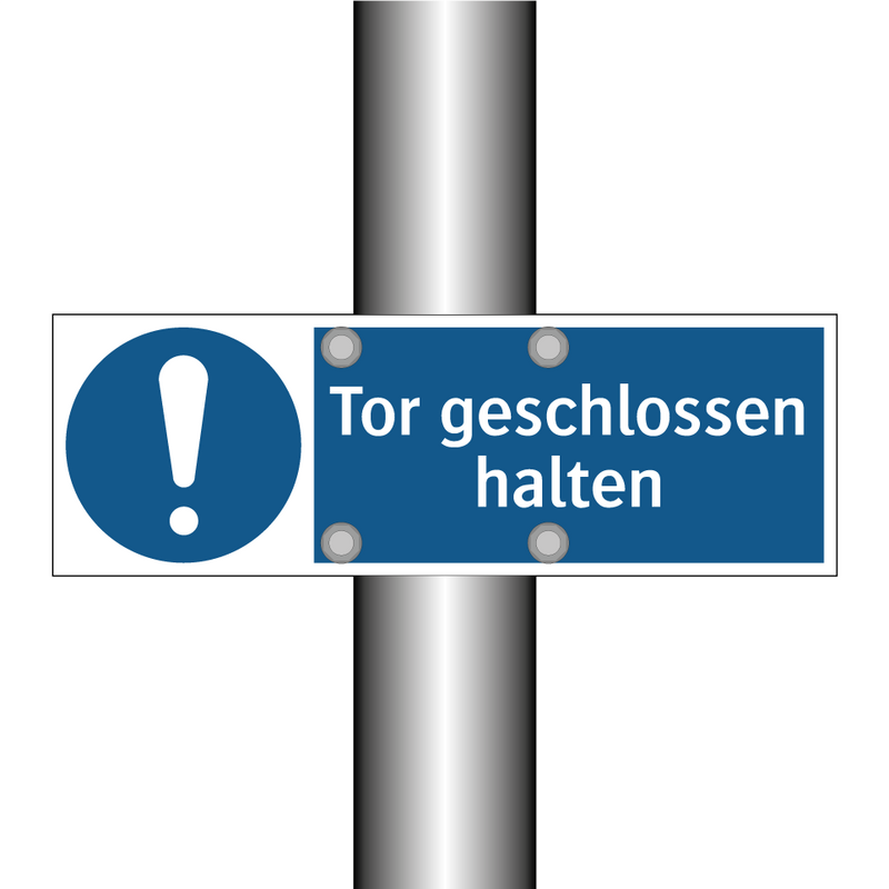 Tor geschlossen halten
