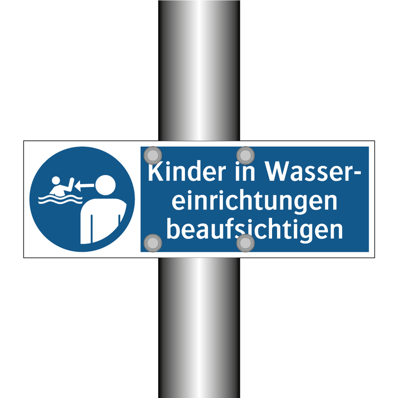 Kinder in Wasser- einrichtungen beaufsichtigen