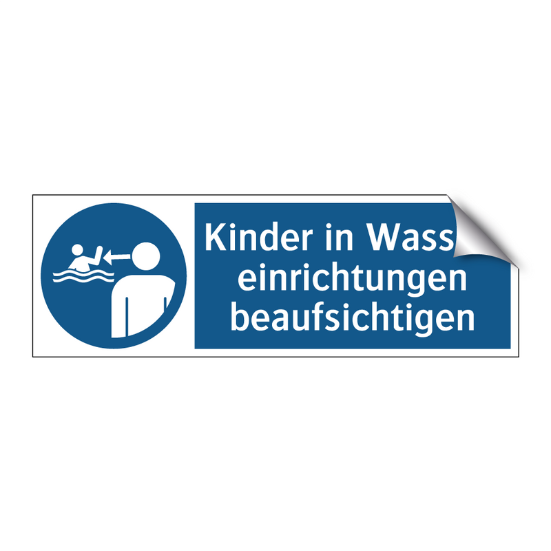 Kinder in Wasser- einrichtungen beaufsichtigen