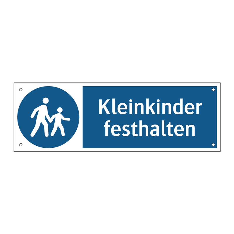 Kleinkinder festhalten