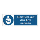 Kleintiere auf den Arm nehmen
