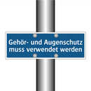 Gehör- und Augenschutz muss verwendet werden