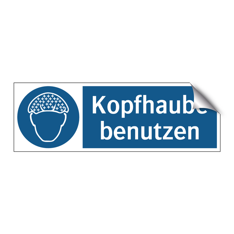 Kopfhaube benutzen