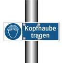 Kopfhaube tragen