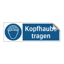 Kopfhaube tragen