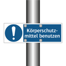 Körperschutz- mittel benutzen