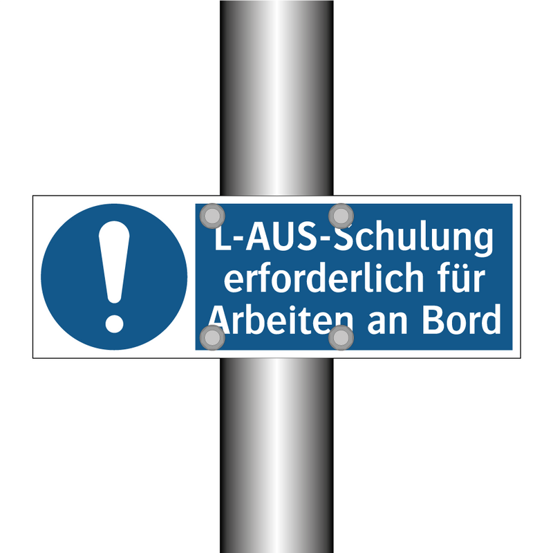 L-AUS-Schulung erforderlich für Arbeiten an Bord