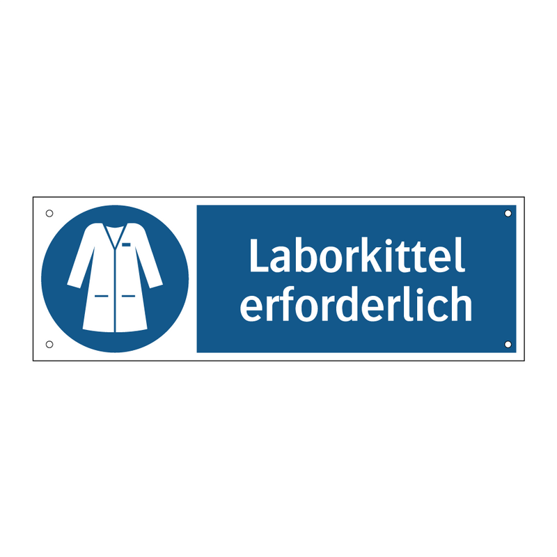 Laborkittel erforderlich