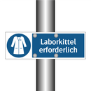 Laborkittel erforderlich