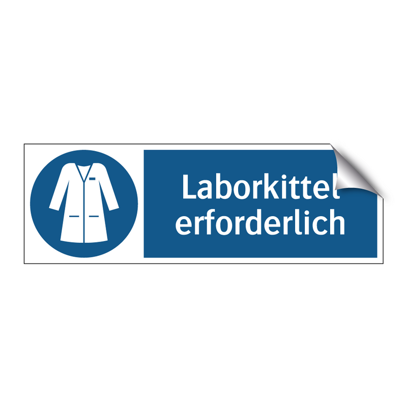 Laborkittel erforderlich