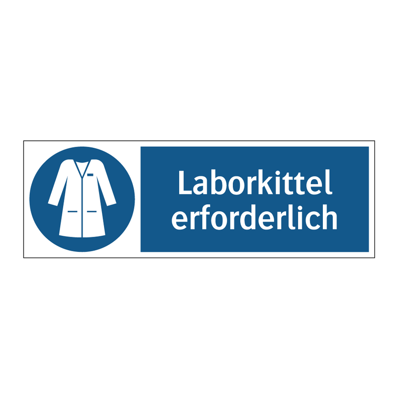 Laborkittel erforderlich