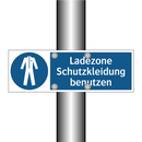 Ladezone Schutzkleidung benutzen