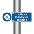 Ladezone Unterlegkeil benutzen