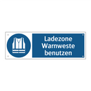 Ladezone Warnweste benutzen