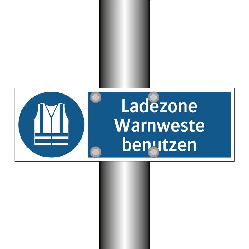 Ladezone Warnweste benutzen