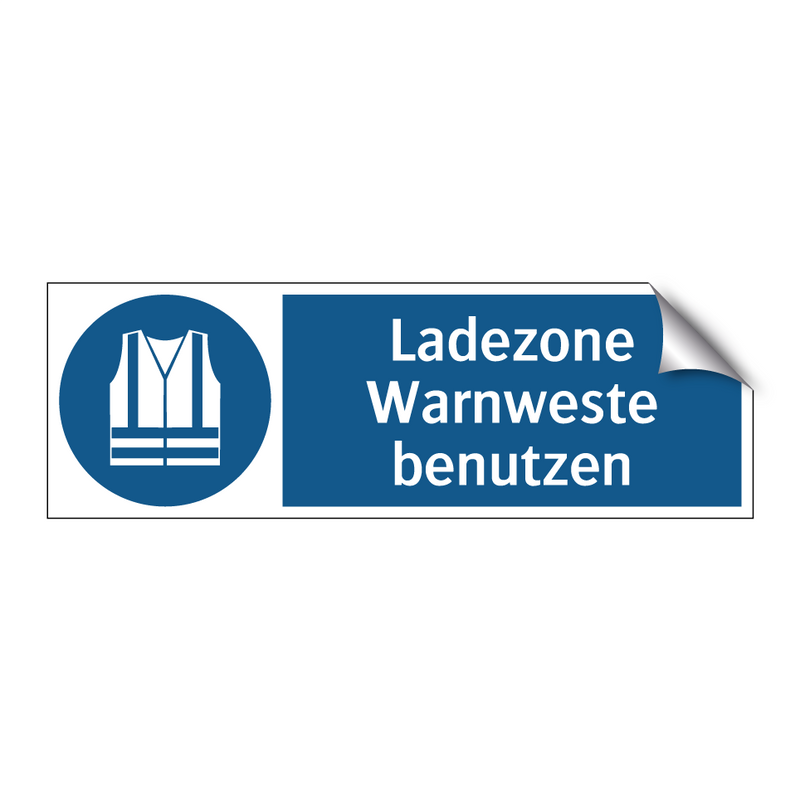 Ladezone Warnweste benutzen