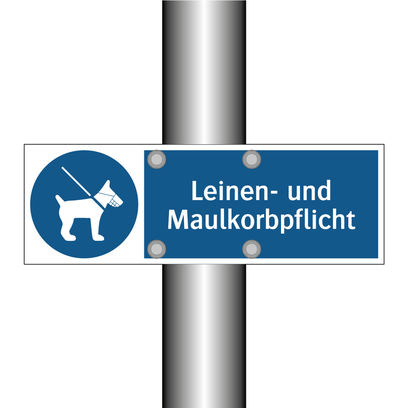 Leinen- und Maulkorbpflicht