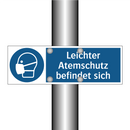 Leichter Atemschutz befindet sich